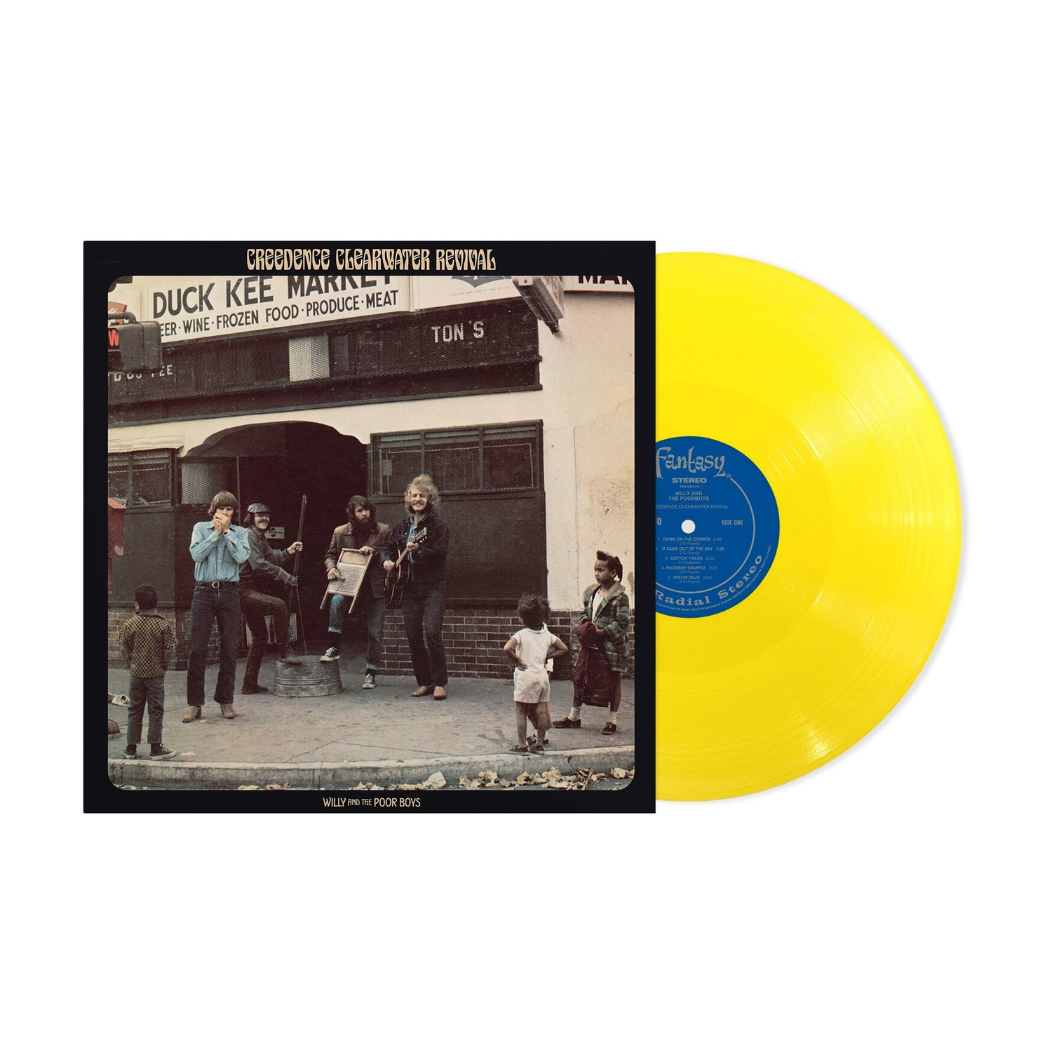 CCR ( Creedence Clearwater Revival ) - Willy And The Poor Boys [Canary Yellow LP] (Yellow Vinyl)