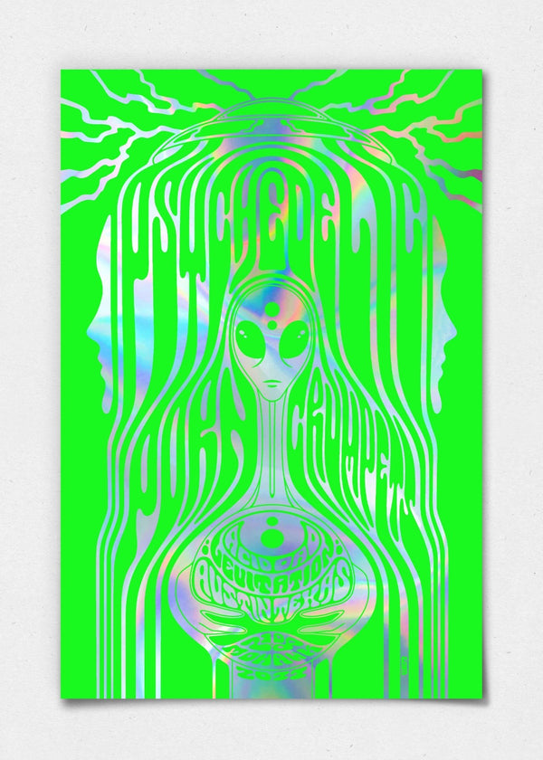 Psychedelic Porn Crumpets Poster by WB72 - LEVITATION