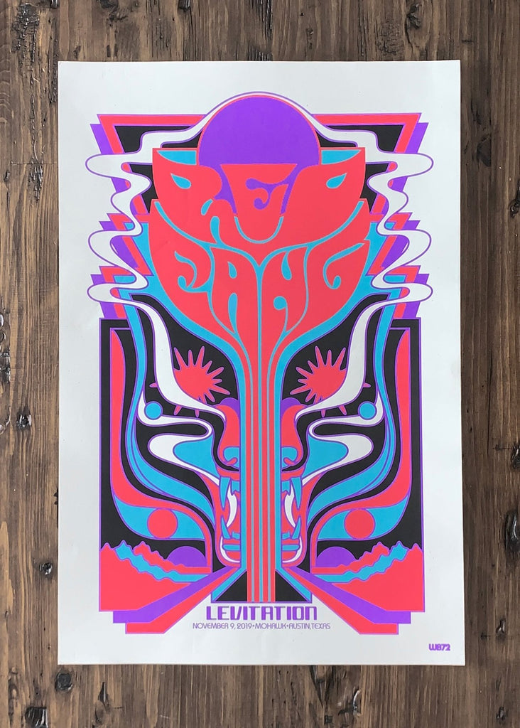 Red Fang Poster by Weird Beard 72 - ARCHIVE - LEVITATION