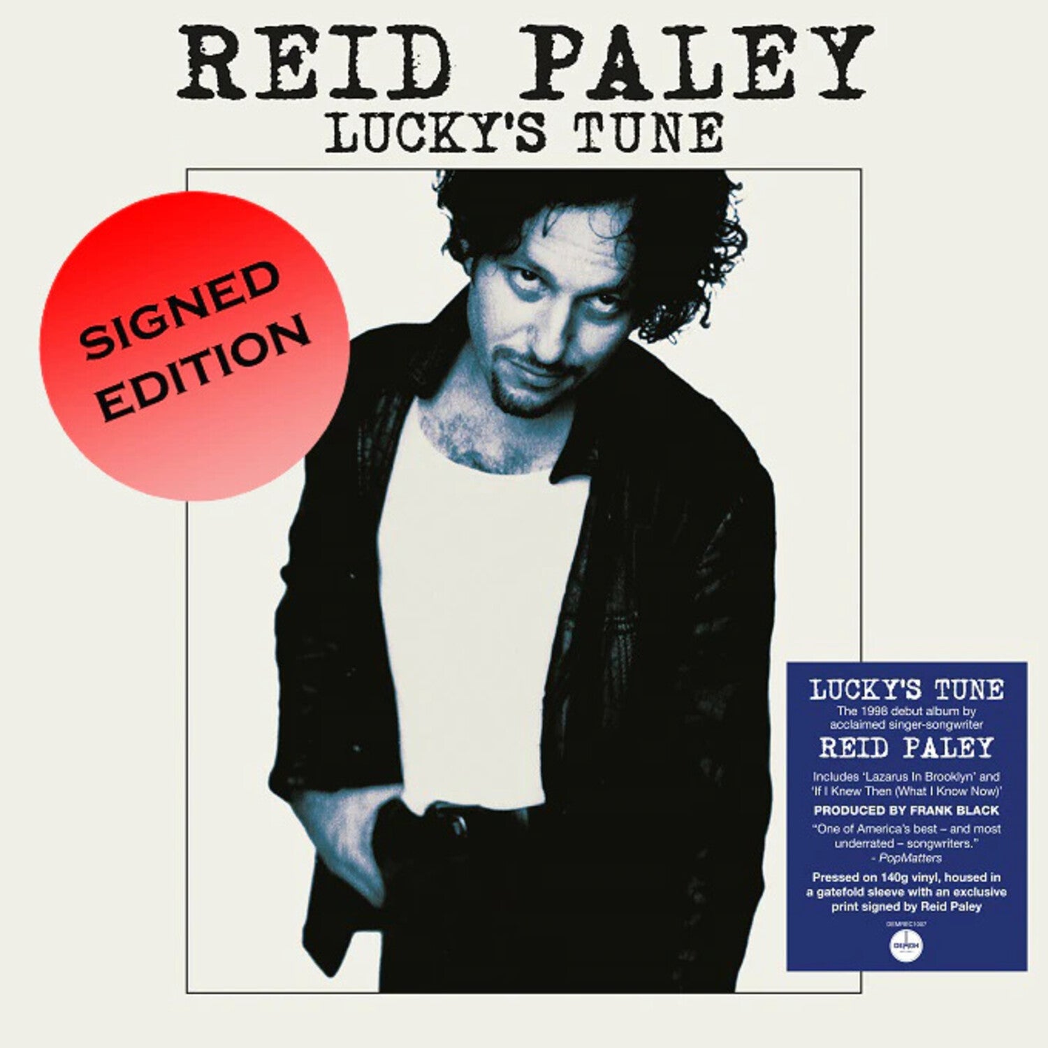 Reid Paley - Lucky's Tune - Signed Gatefold 140 - LEVITATION