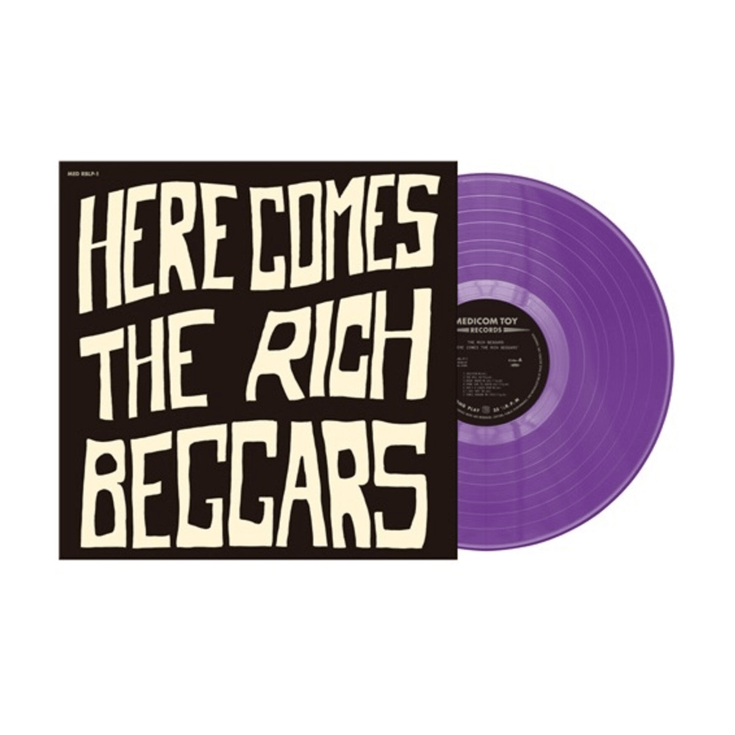 Rich Beggars - Here Comes the Rich Beggars (Purple Vinyl) - LEVITATION