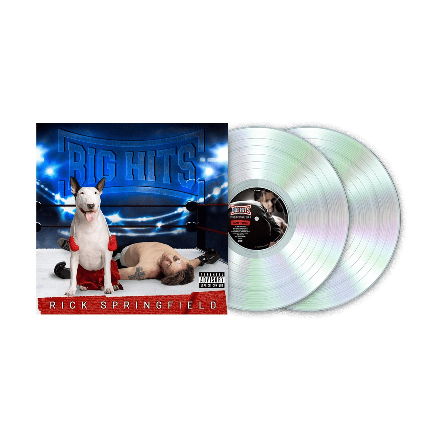 Rick Springfield - Big Hits: Rick Springfield's Greatest Hits, Vol. 2 - Clear 2xLP (Clear Vinyl) - LEVITATION
