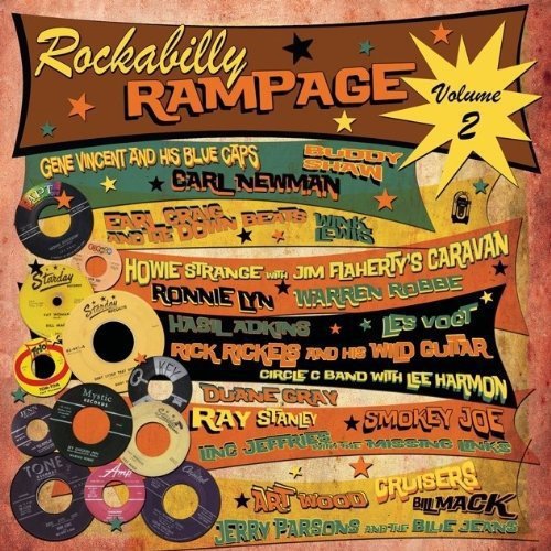 Rockabilly Rampage - Vol. 2-Rockabilly Rampage 2xLP - LEVITATION