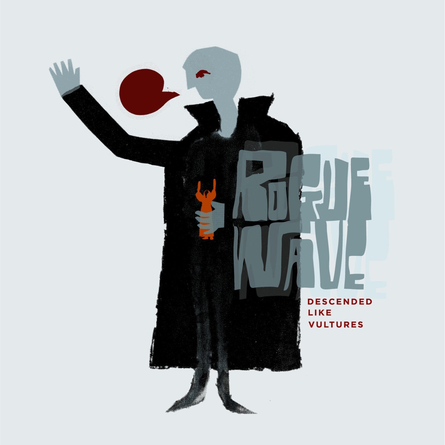 Rogue Wave - Descended Like Vultures - Clear Pink (Clear Vinyl) - LEVITATION