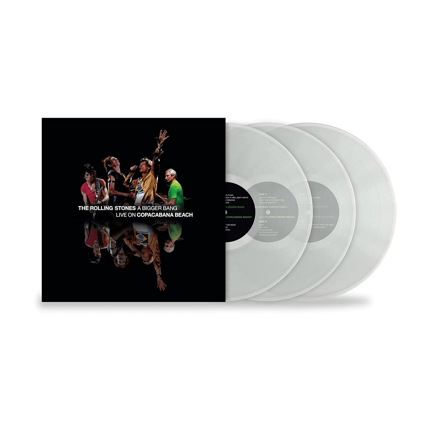 Rolling Stones - A Bigger Bang Live on Copacabana Beach (Clear Vinyl) - LEVITATION