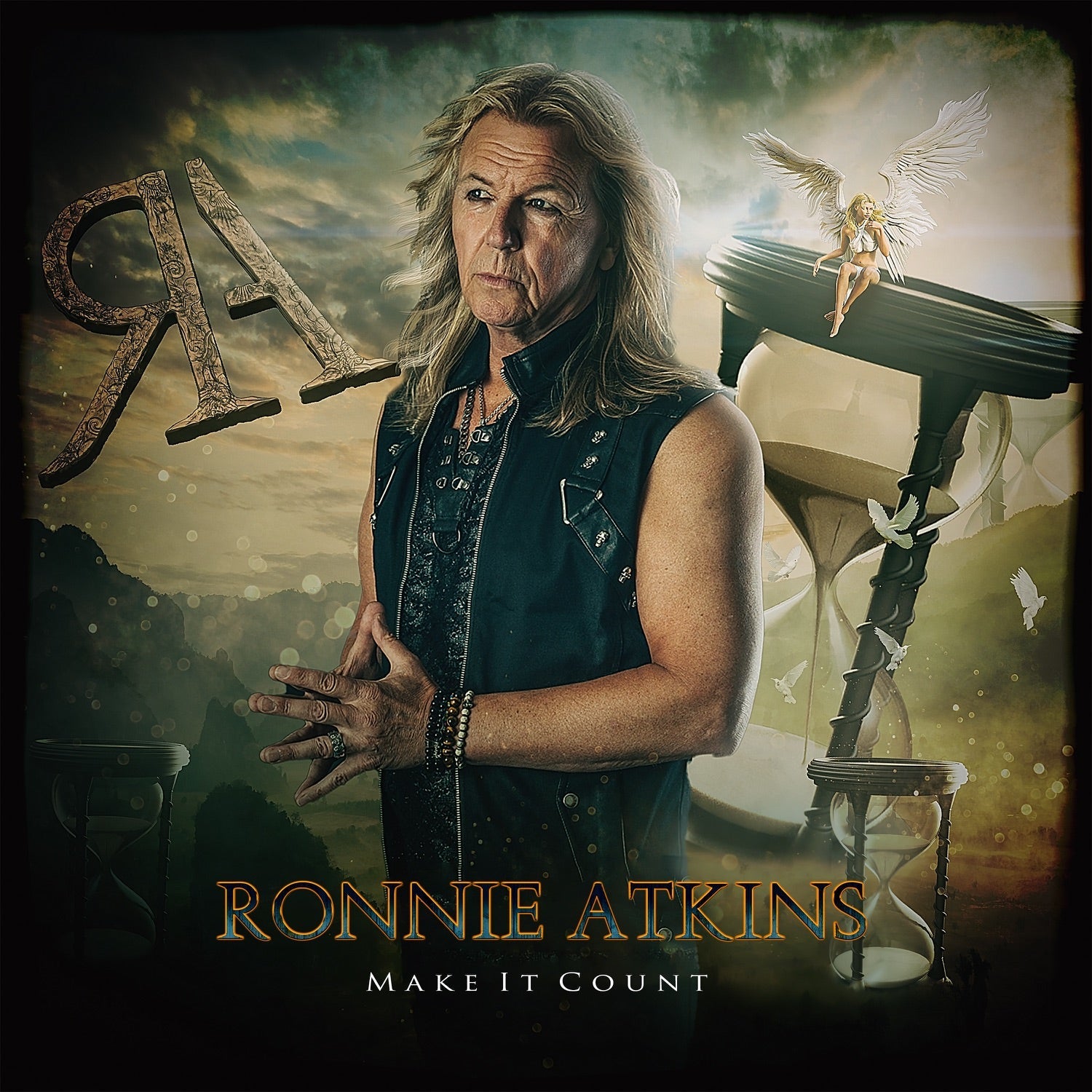 Ronnie Atkins - Make It Count 2xLP (White Vinyl) - LEVITATION