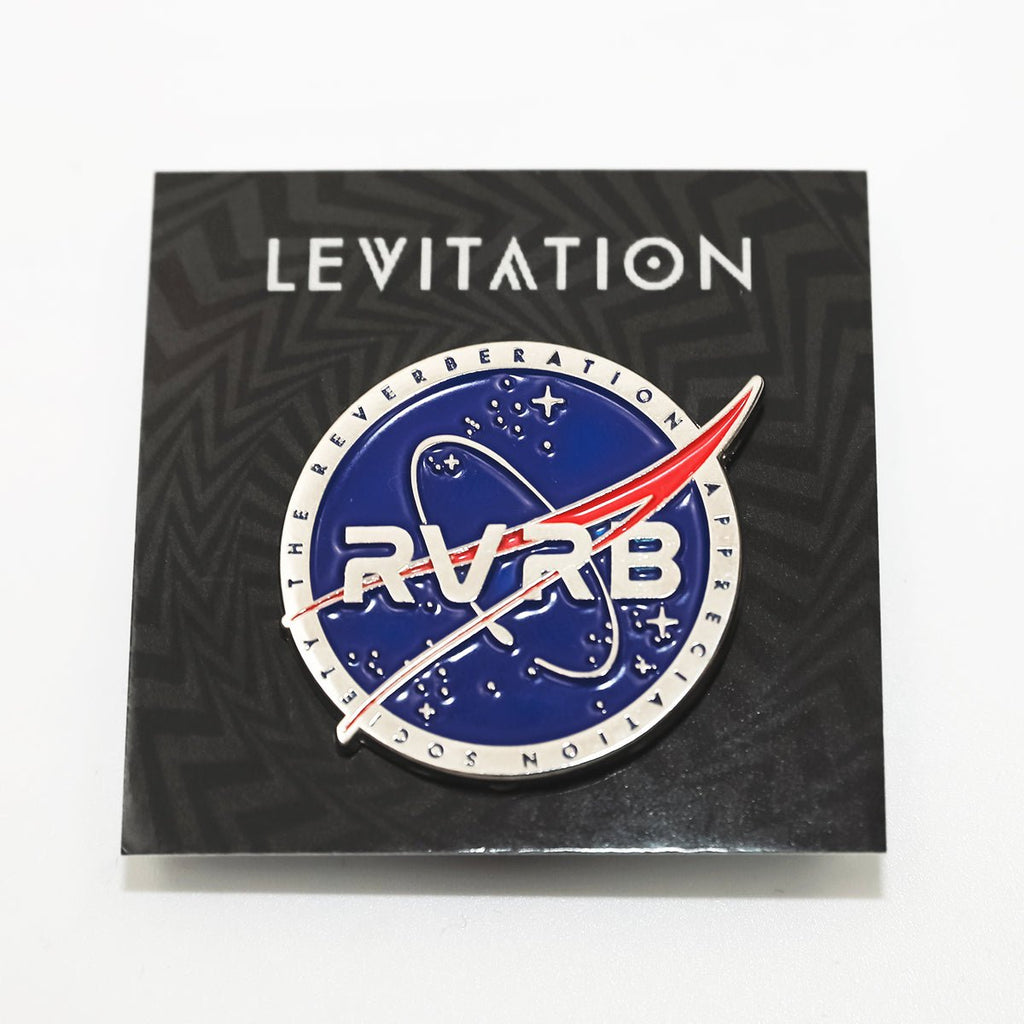 RVRB Sonic Space Program Soft Enamel Pin - LEVITATION