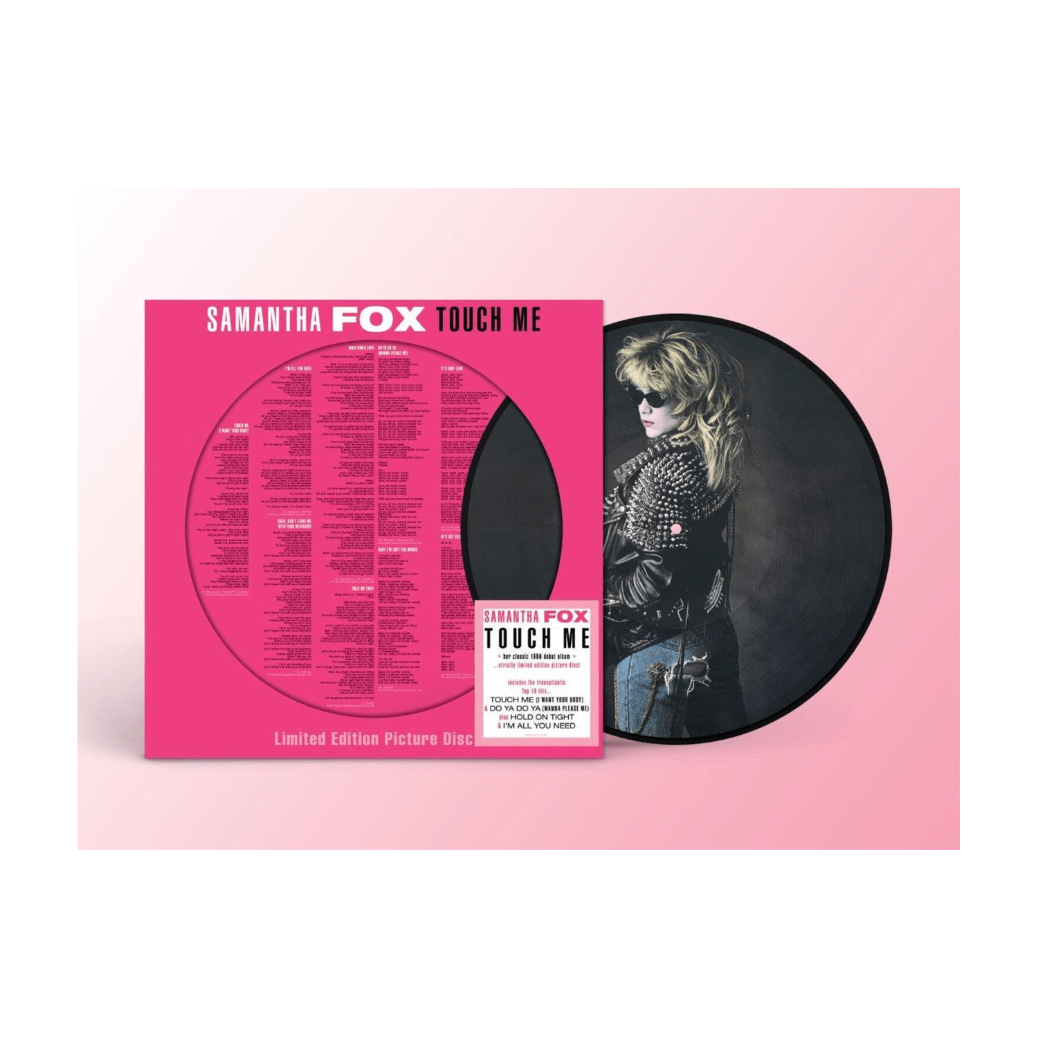 Samantha Fox - Touch Me - Picture Disc - LEVITATION