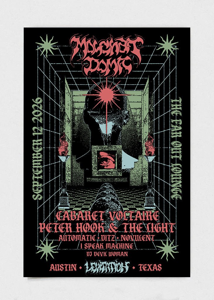 Saturday Lineup Poster - LEVITATION