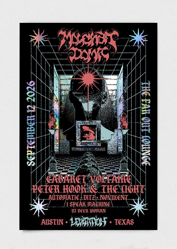 Saturday Lineup Poster - LEVITATION