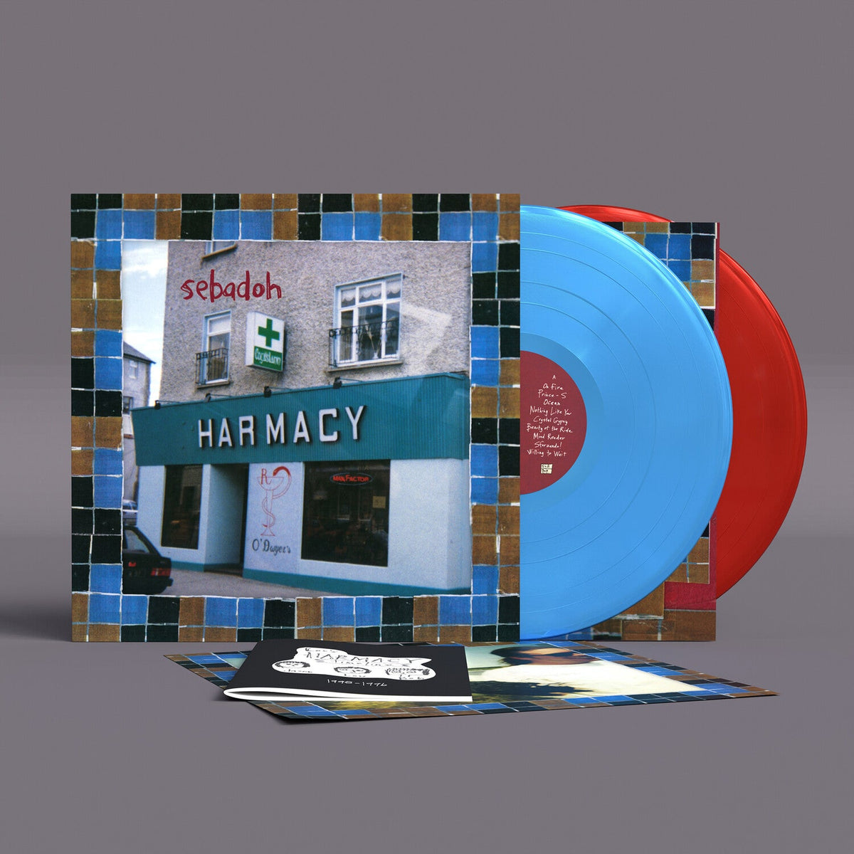 Sebadoh - Harmacy 2xLP (Blue Red Vinyl) - LEVITATION