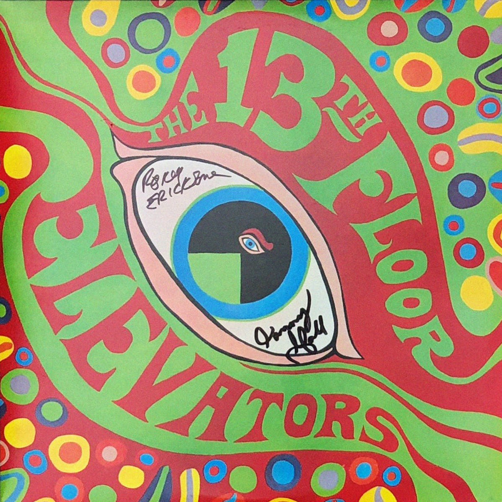 SIGNED - 13th Floor Elevators - Psychedelic Sounds 2xLP - LEVITATION