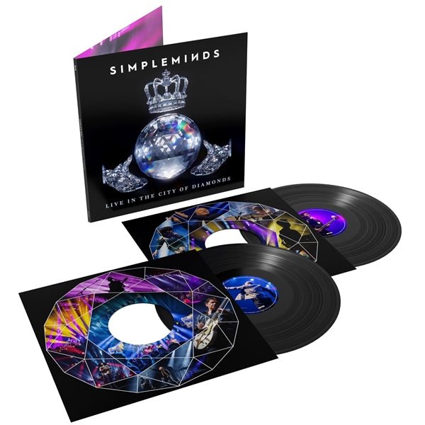 Simple Minds - Live in the City of Diamonds 2xLP - LEVITATION