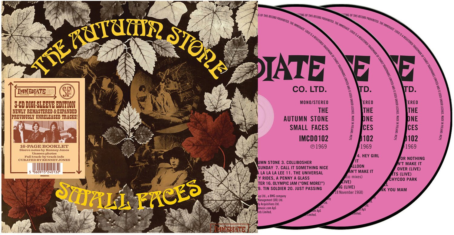 Small Faces - Autumn Stone - Expanded Limited Anniversary Edition (Expanded) (Cd) - LEVITATION