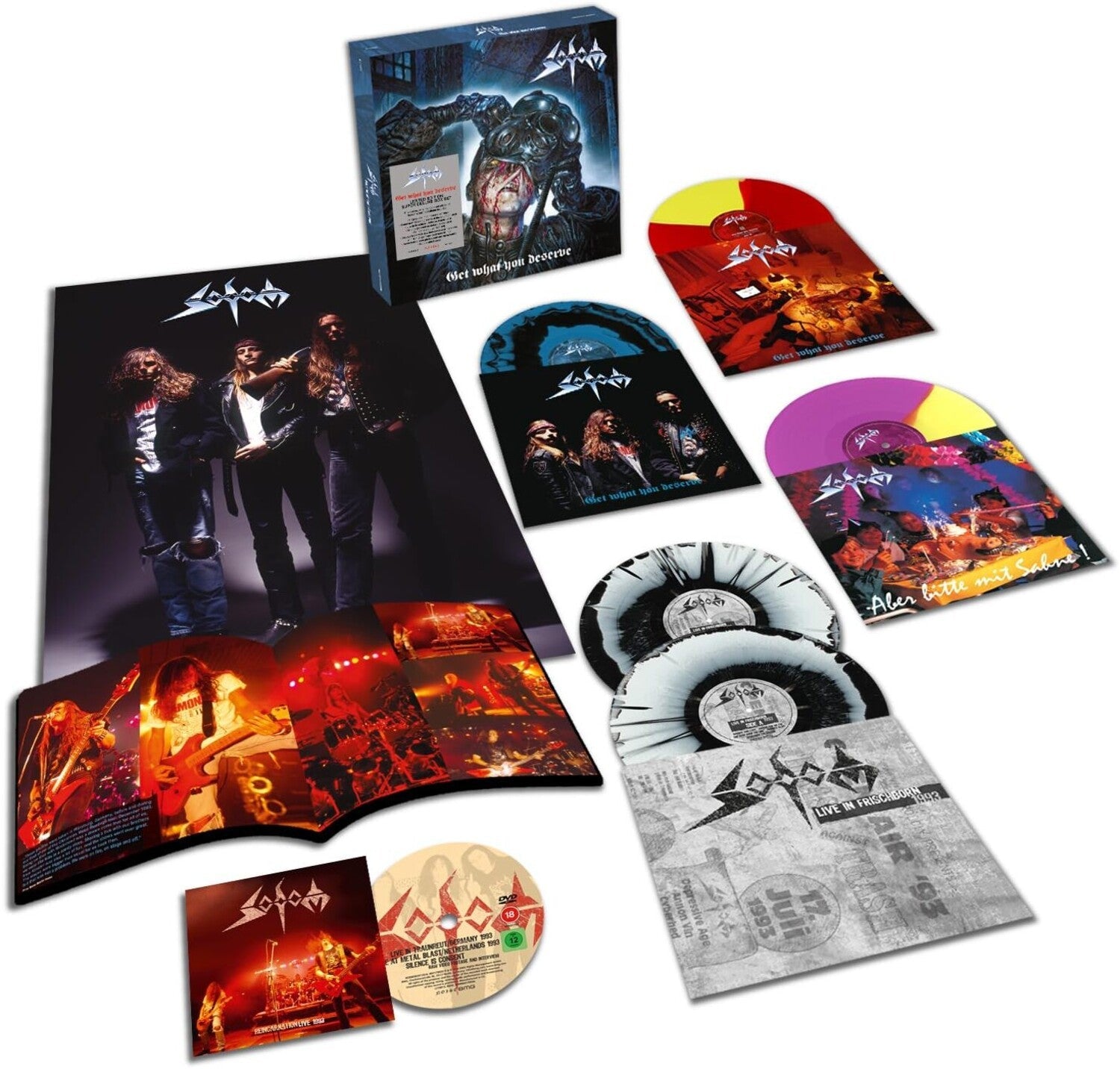 Sodom - Get What You Deserve 6xLP - LEVITATION