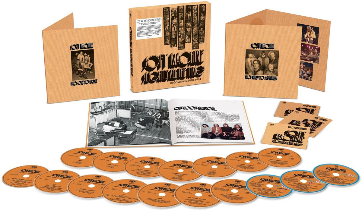 Soft Machine - Slightly All The Time: Recordings 1970-1974 - Limited 17-Disc Boxset 17xCD (Limited Edition) - LEVITATION