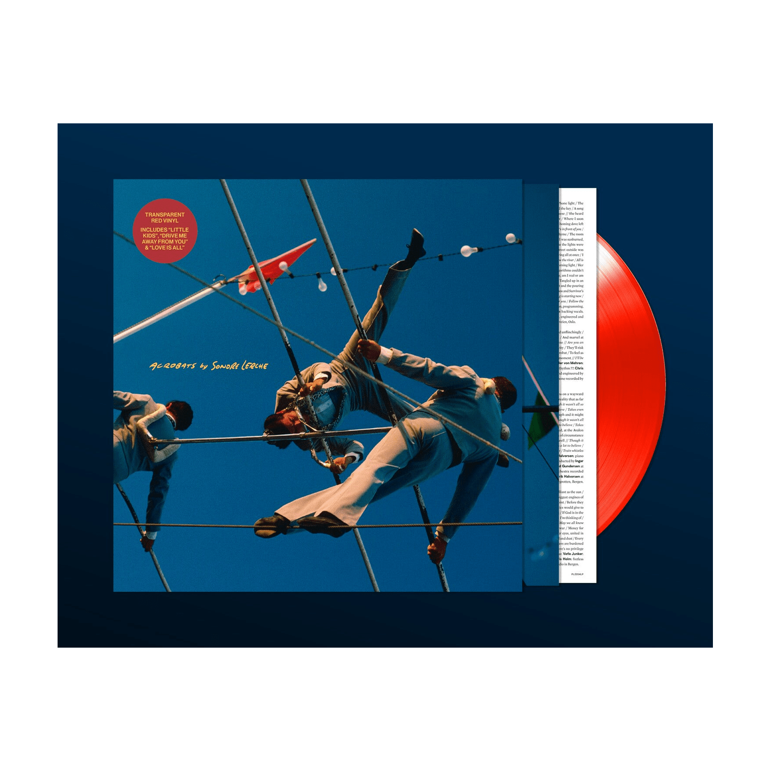 Sondre Lerche - Acrobats (Red Vinyl) - LEVITATION