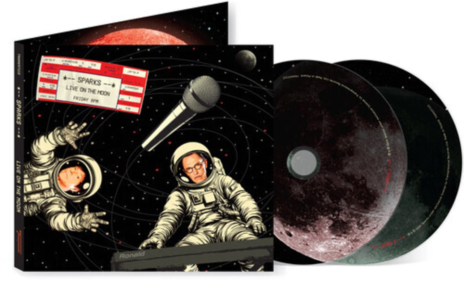 Sparks Live on the Moon 2xCD - LEVITATION