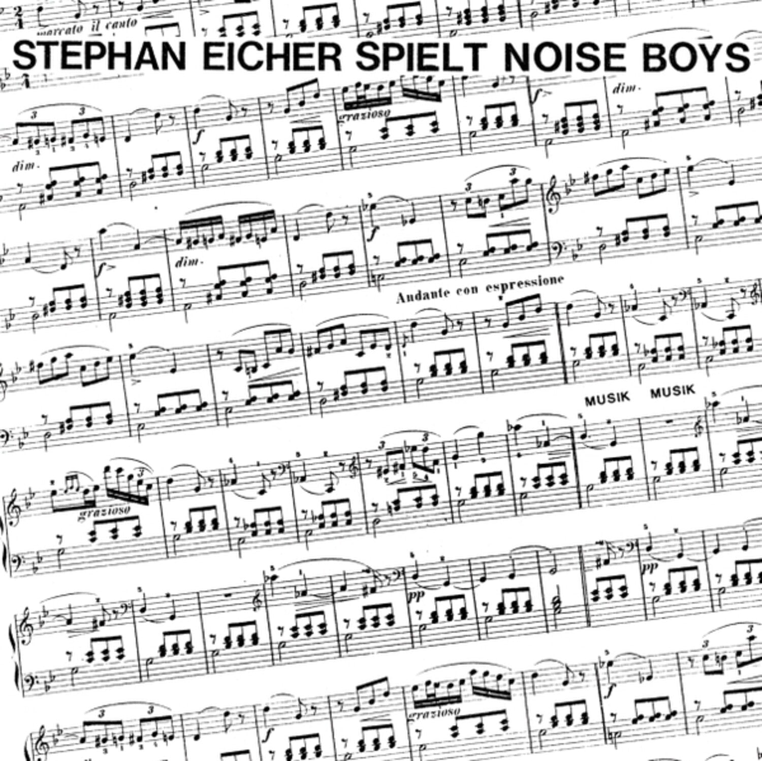 Stephan Eicher - Spielt Noise Boys (White Vinyl) - LEVITATION