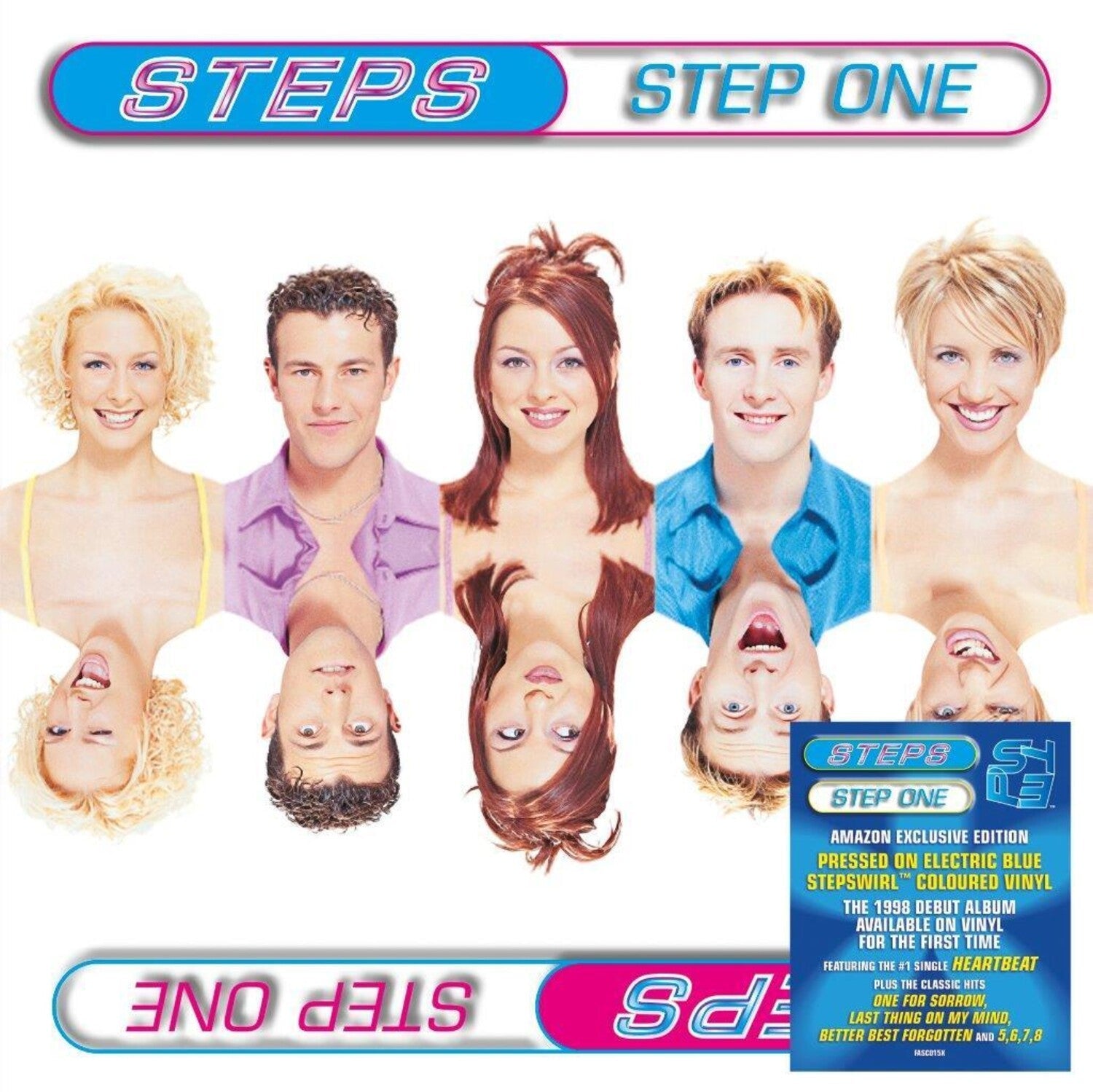 Steps - Step One - Limited 140-Gram Electric Blue Swirl Colored Vinyl (Blue Vinyl) - LEVITATION