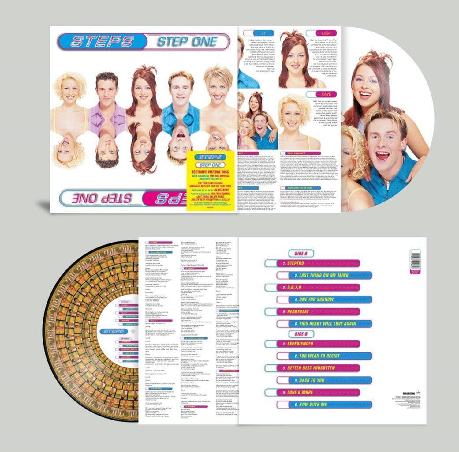 Steps - Step One - Zoetrope Picture Disc - LEVITATION