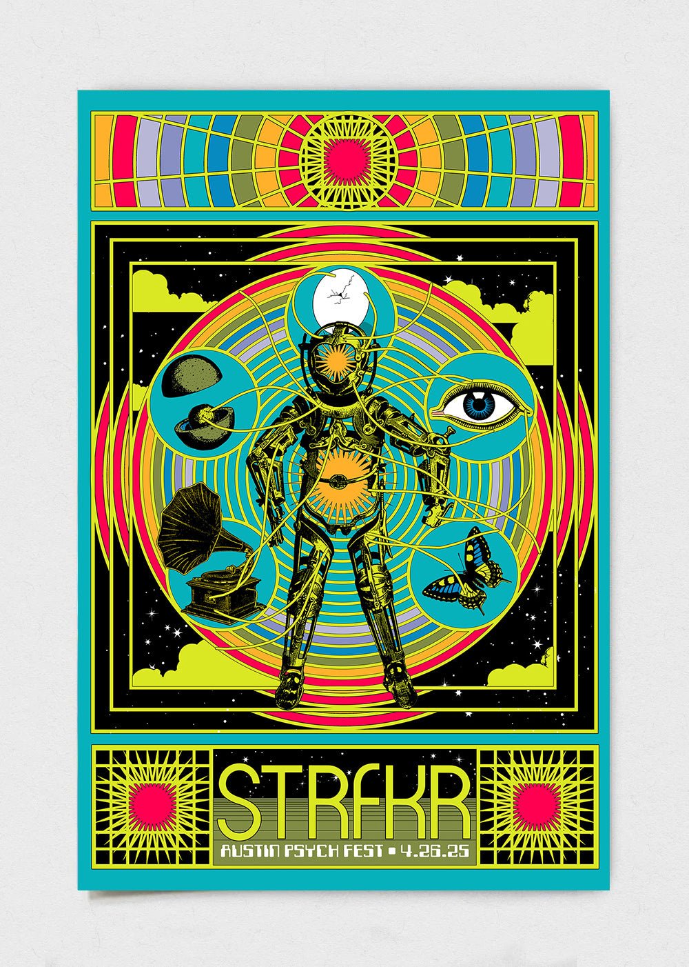 STRFKR Poster by Kozmic Blue Jeans - LEVITATION