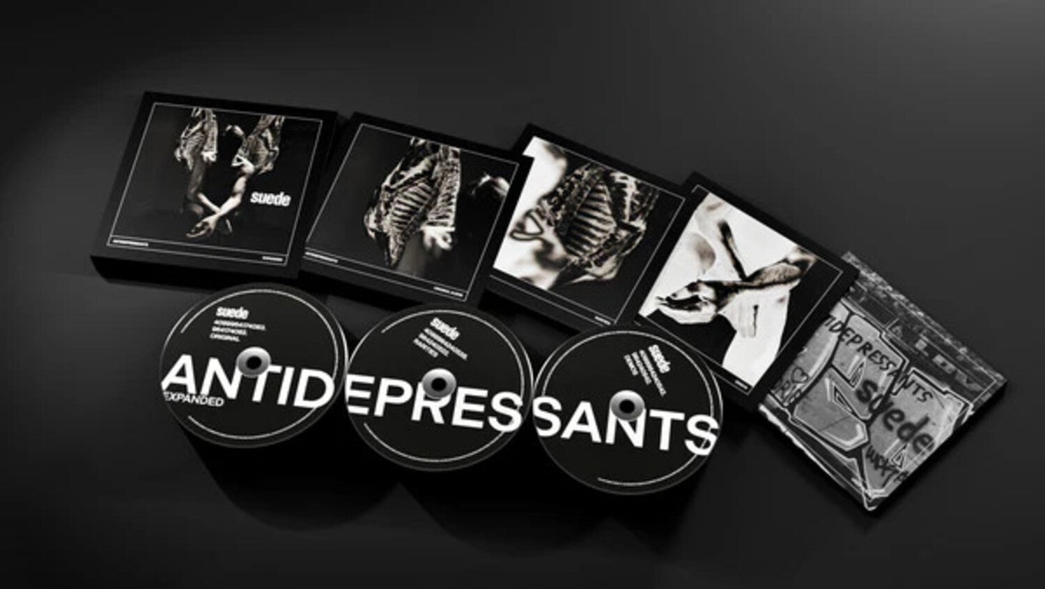 Suede - Antidepressants: Expanded 3xCD - LEVITATION