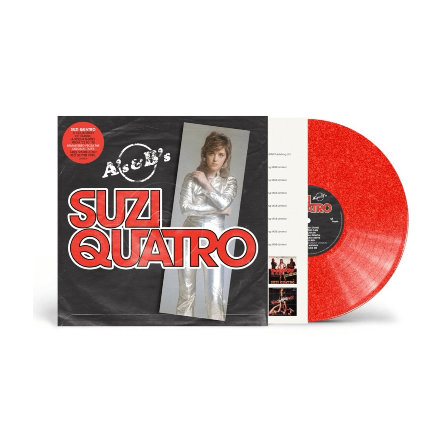 Suzi Quatro - A's & B's (Red Vinyl) - LEVITATION