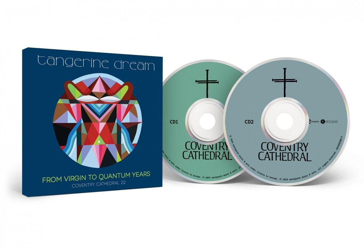 Tangerine Dream - From Virgin to Quantum Years: Coventry Cathedral 2xCD - LEVITATION
