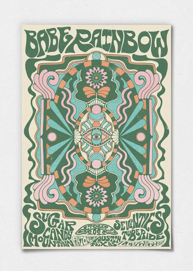 The Babe Rainbow Poster by Sun Keep