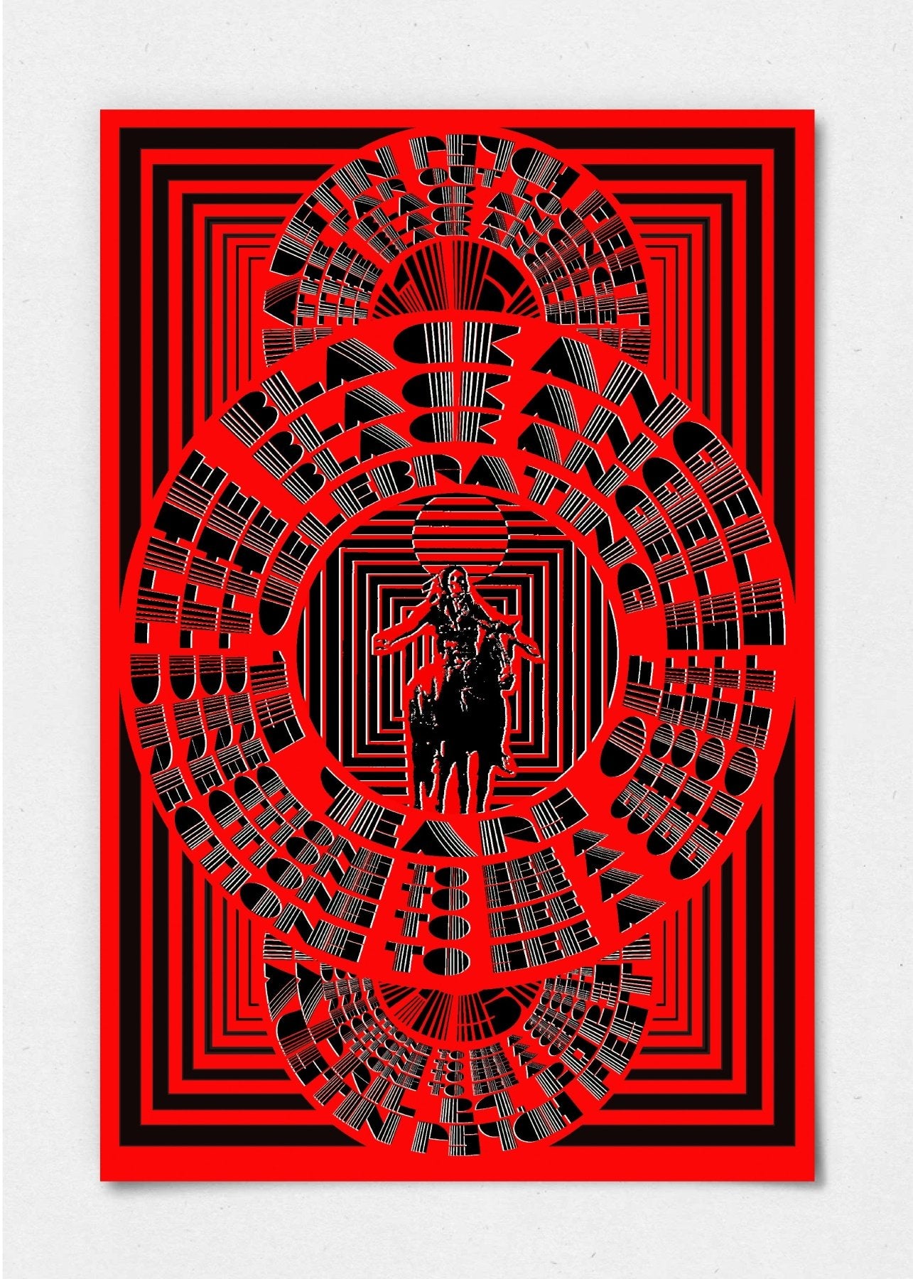 The Black Angels Poster by Christian Bland - Archive - LEVITATION