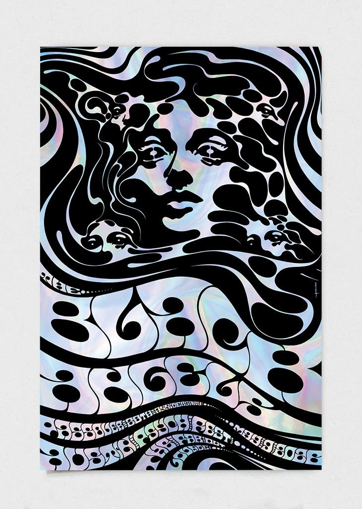 The Black Angels Poster by Robin Gnista - LEVITATION