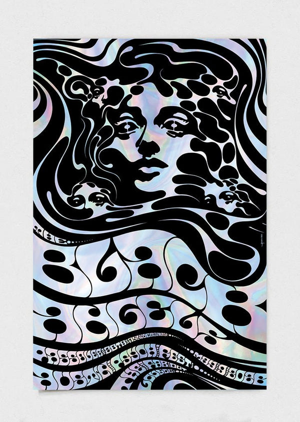 The Black Angels Poster by Robin Gnista - LEVITATION