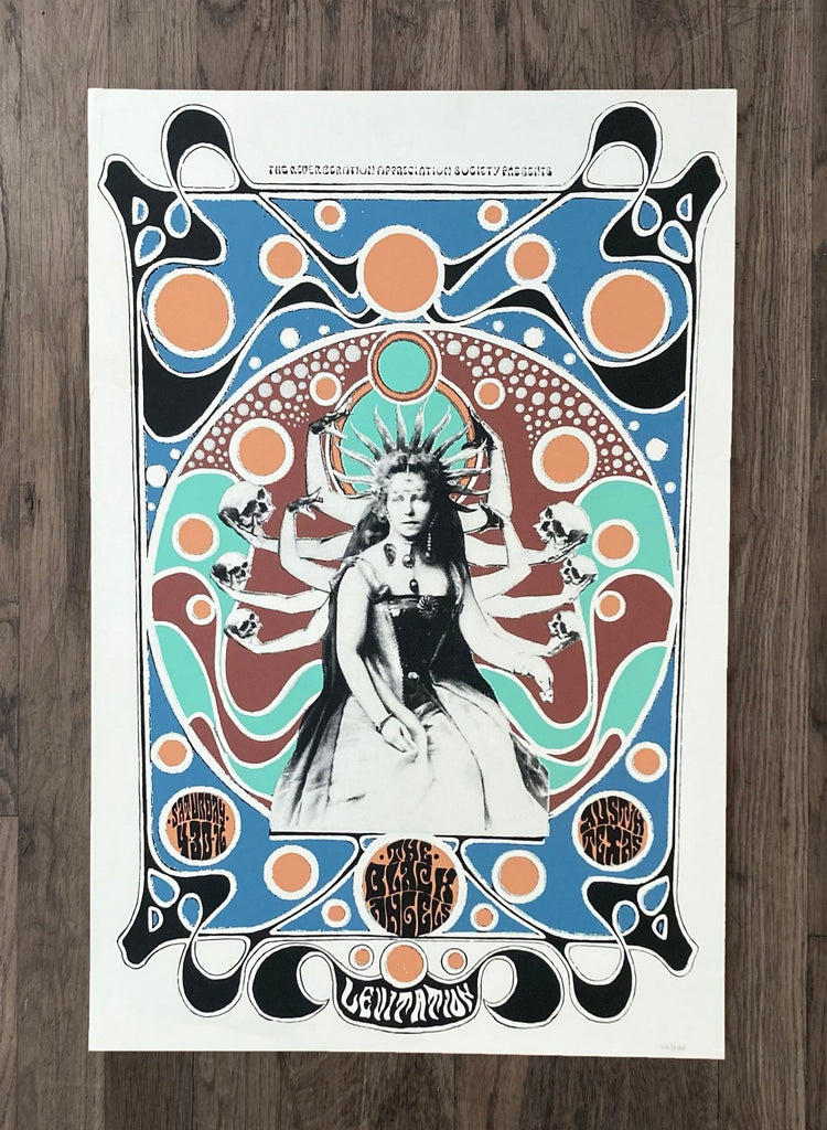 The Black Angels Poster by Trevor Tipton - LEVITATION