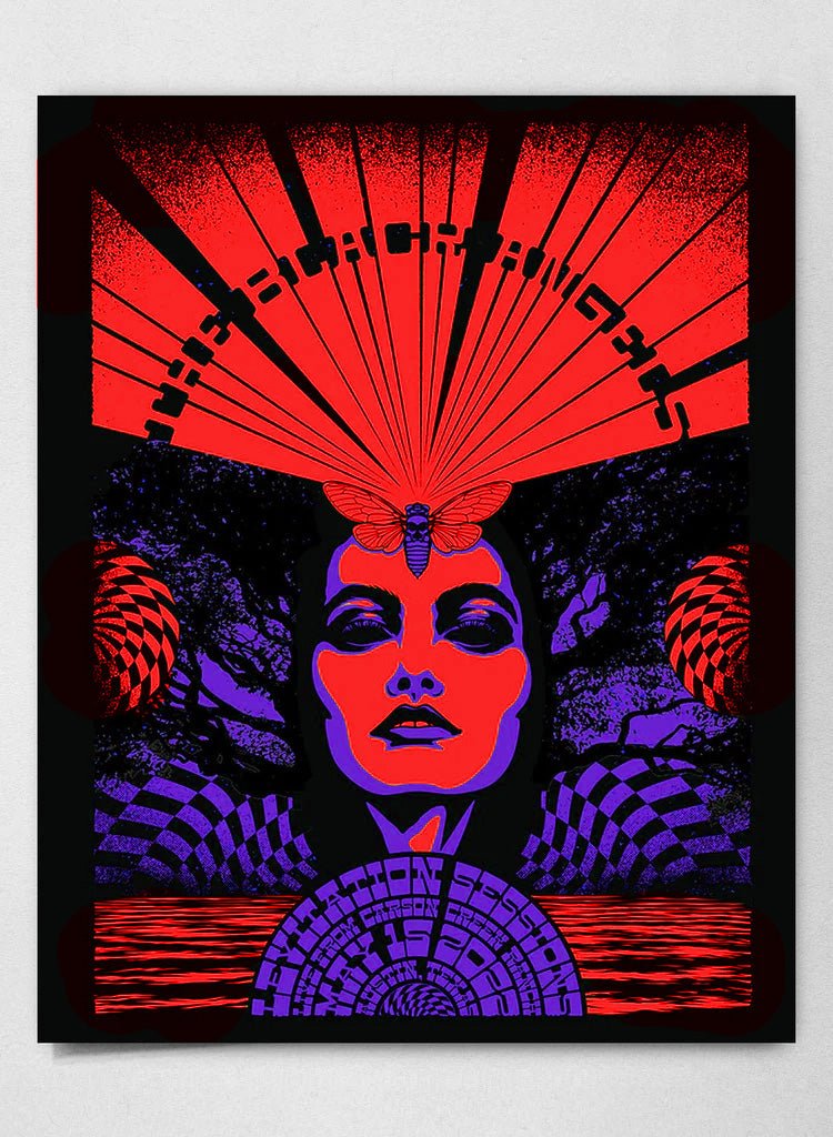 The Black Angels - SIGNED POSTER - LEVITATION