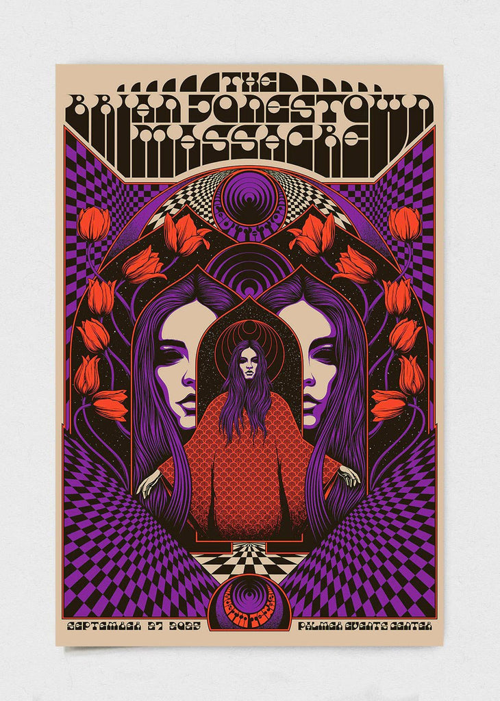 The Brian Jonestown Massacre Poster by Simon Berndt - LEVITATION