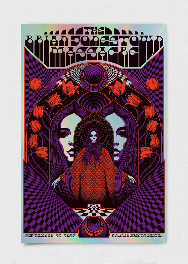 The Brian Jonestown Massacre Poster by Simon Berndt - LEVITATION