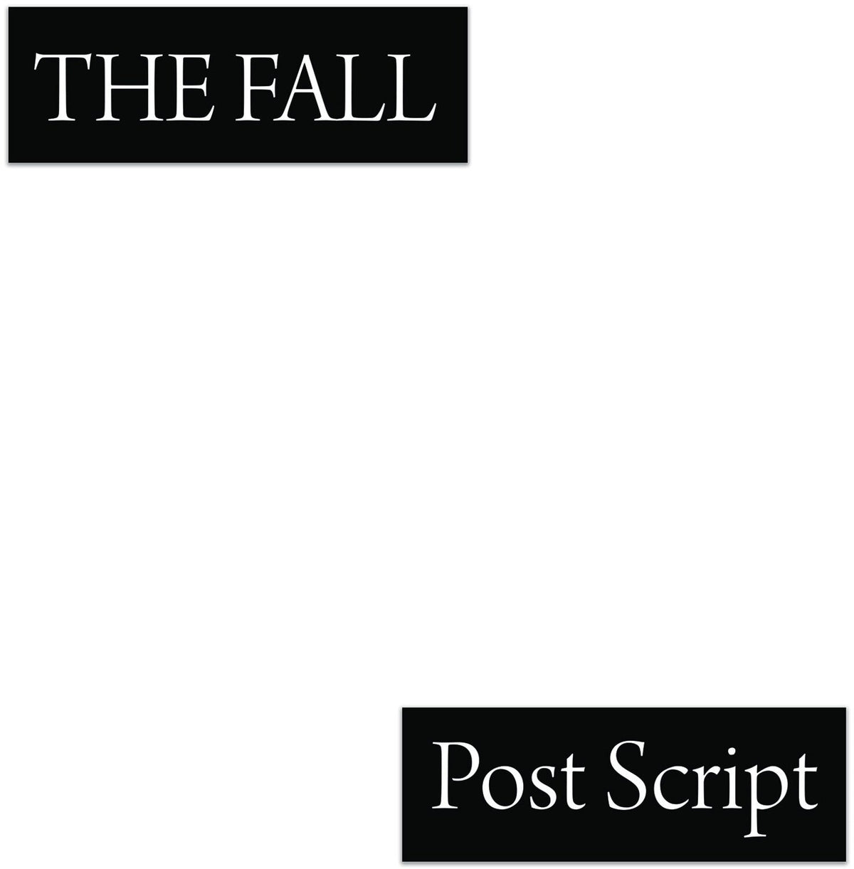 The Fall - Post Script the Final Studio Album from the Fall (CD) - LEVITATION