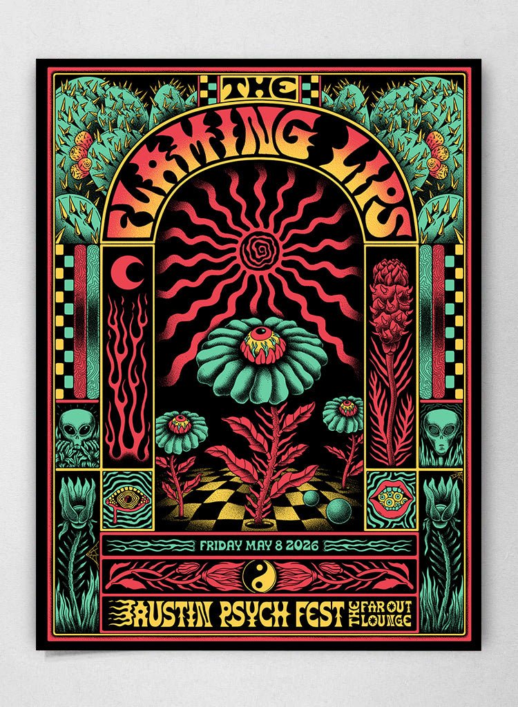 The Flaming Lips Poster by Amy Jean - LEVITATION