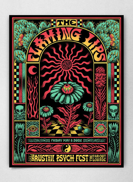 The Flaming Lips Poster by Amy Jean – LEVITATION