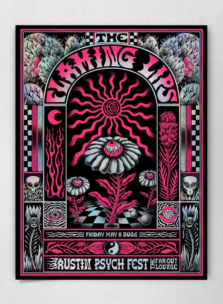 The Flaming Lips Poster by Amy Jean - LEVITATION