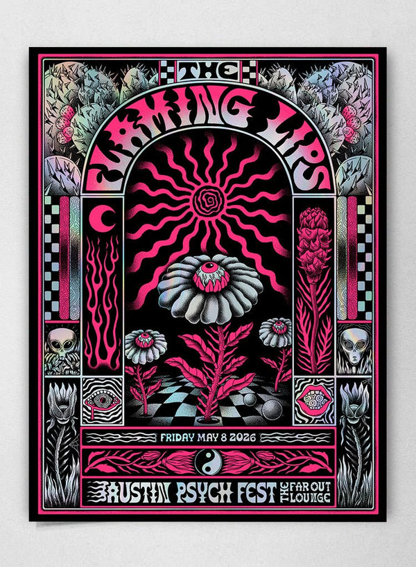 The Flaming Lips Poster by Amy Jean - LEVITATION