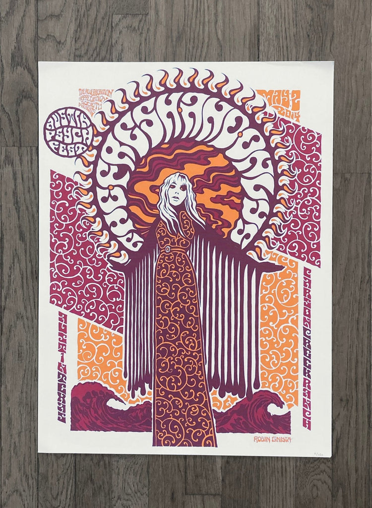 The Fresh & Onlys Poster by Robin Gnista - LEVITATION