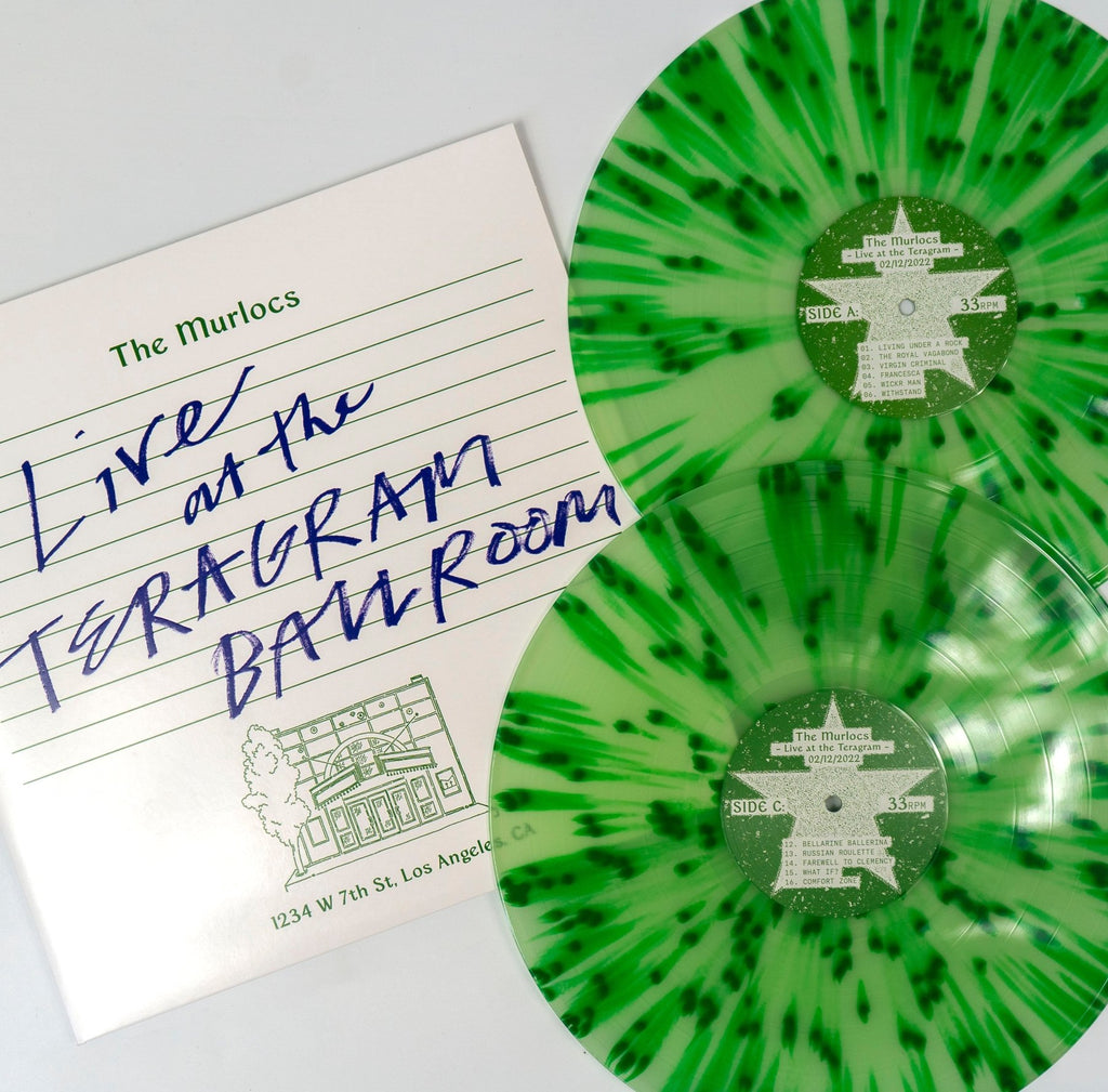 The Murlocs - Live at the Teragram Ballroom 2XLP (Green Splatter Edition) - LEVITATION