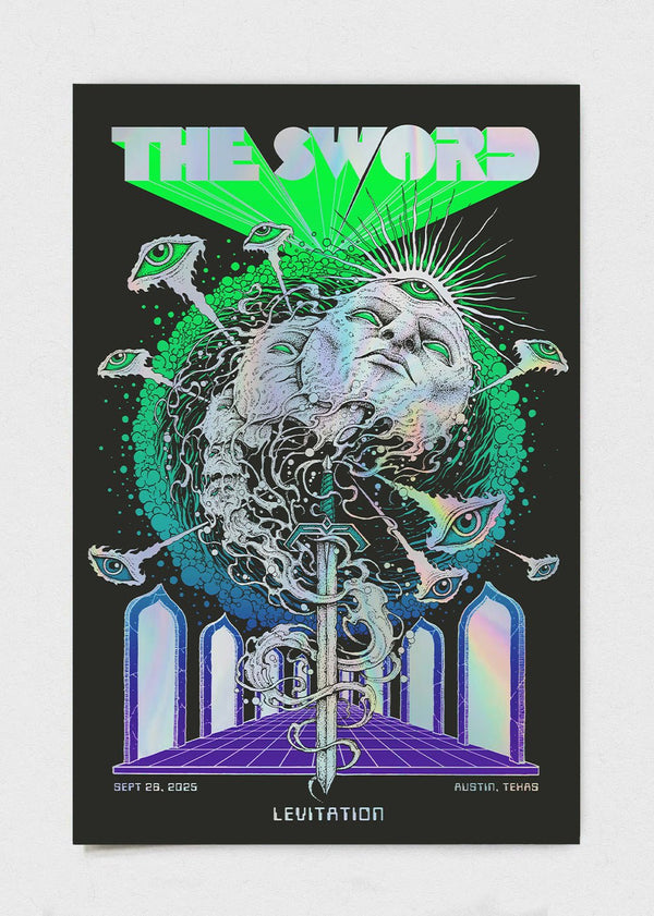 The Sword Poster by Kuba Sokolski - LEVITATION