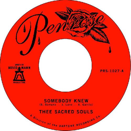 Thee Sacred Souls - Somebody Knew / We Don't Have to Be Alone - LEVITATION