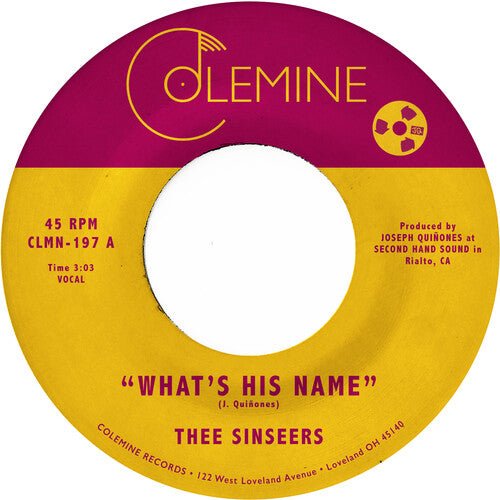 Thee Sinseers - What's His Name - LEVITATION