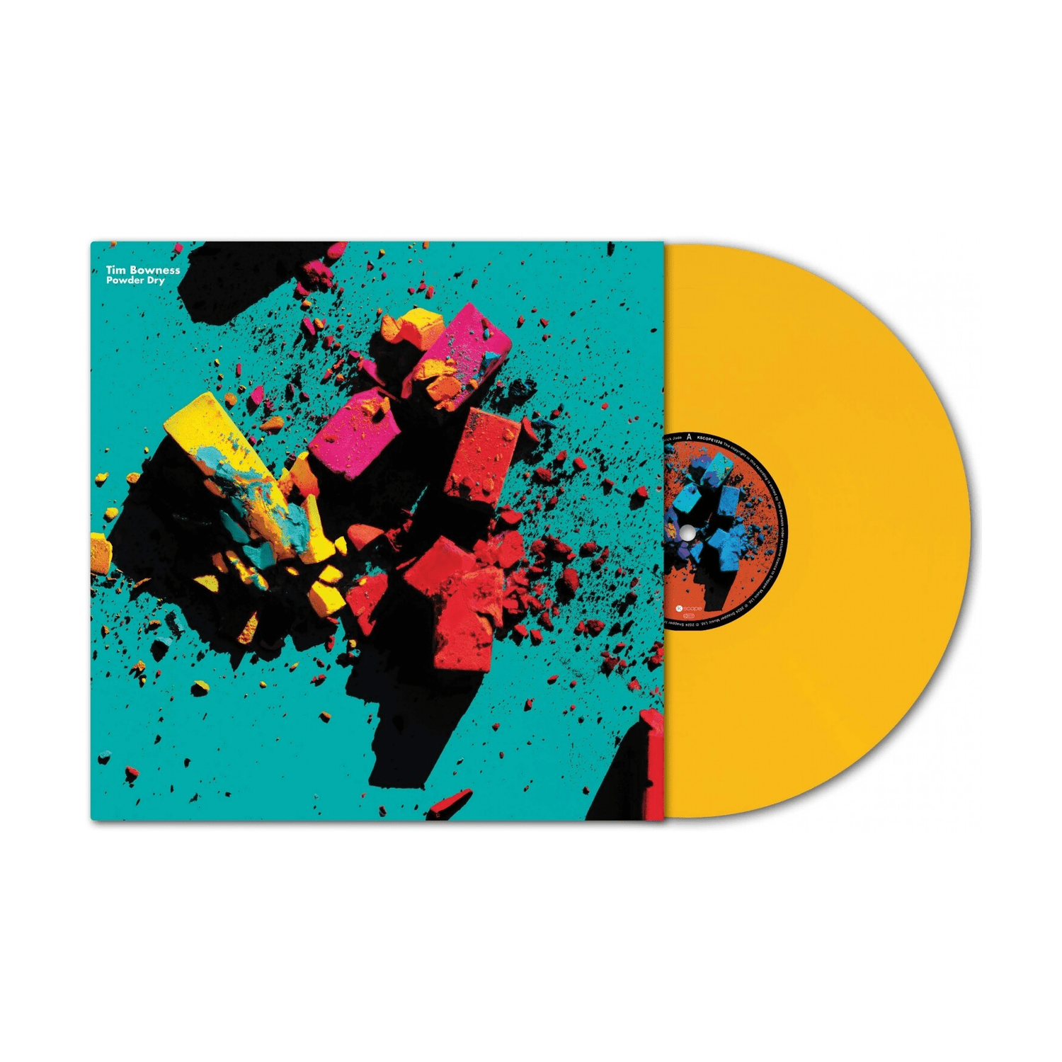 Tim Bowness - Powder Dry - 140gm Yellow Vinyl (Yellow Vinyl) - LEVITATION