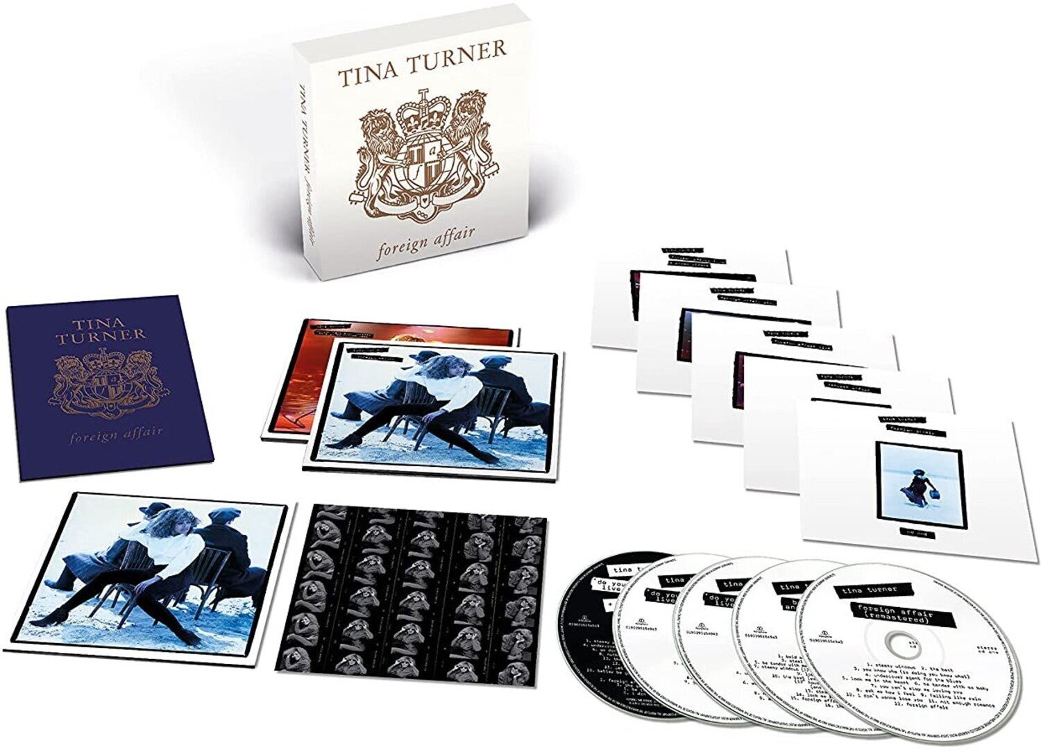 Tina Turner - Foreign Affair (4CD)(1DVD) 5xCD (Deluxe) - LEVITATION