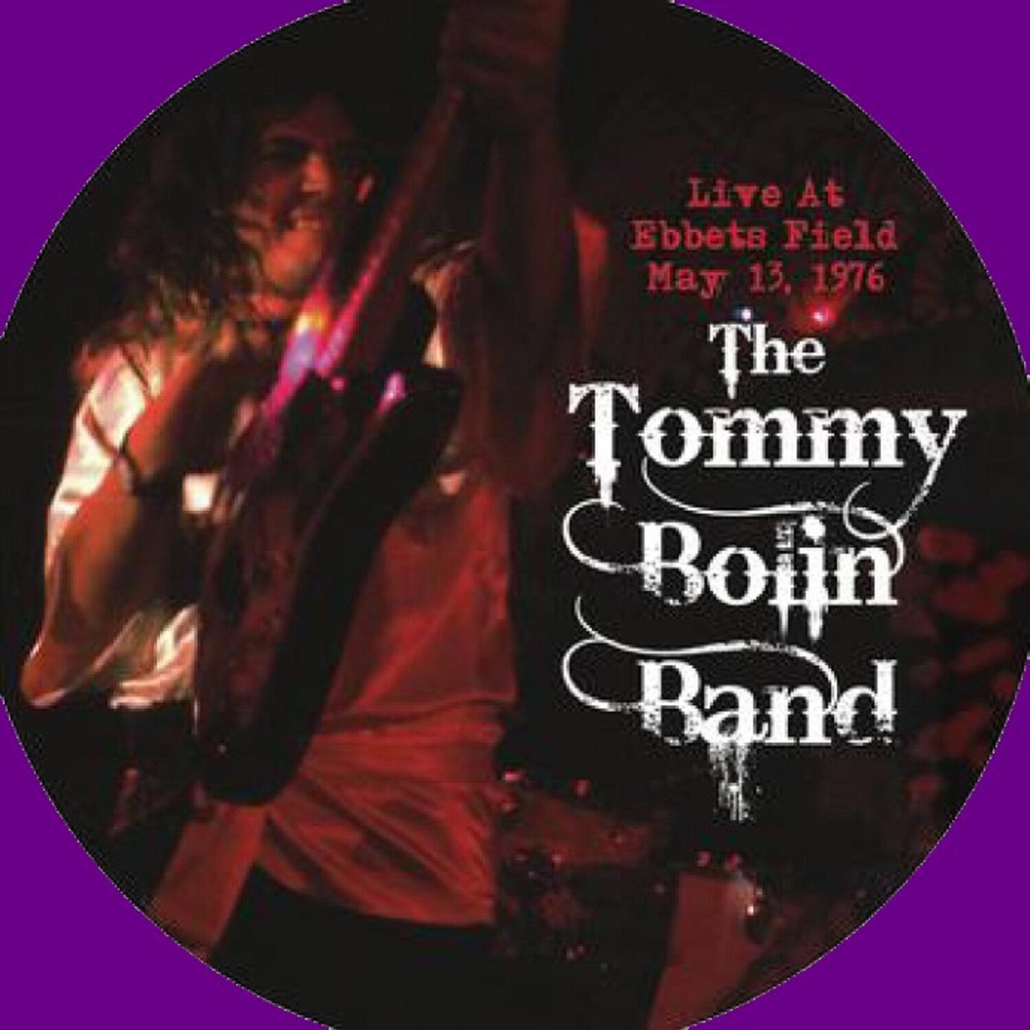 Tommy Bolin - Live at Ebbets Field 5-13-76 (Purple Vinyl) - LEVITATION